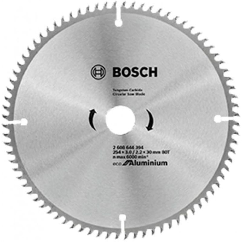 Пиляльний диск Bosch Eco for Aluminium 254x3x30-80T (2608644394)