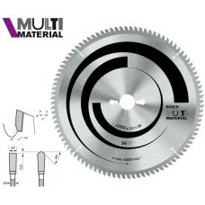 Пильный диск Bosch MULTImaterial 254 мм 96 зуб. Пильный диск Bosch MULTImaterial 254 мм 96 зуб.
