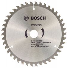 Диск пильний Bosch Eco AL 160x20-42T (2608644388) Диск пильний Bosch Eco AL 160x20-42T (2608644388)