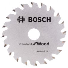 Пильный диск по дереву Bosch Standard for Wood 85x15мм 20Т (2608643071)