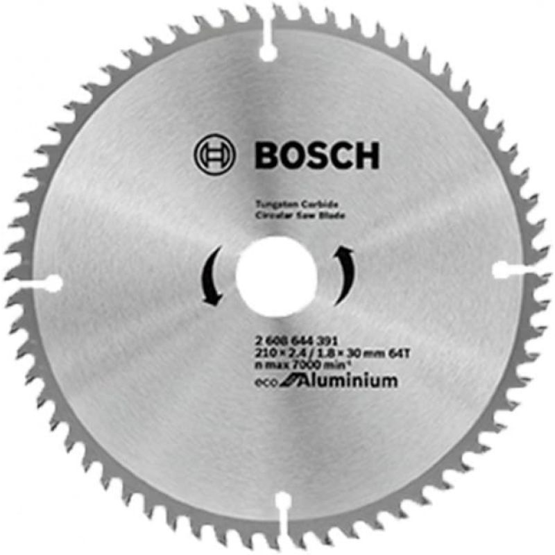 Пиляльний диск Bosch Eco for Aluminium 210x2,6x30-64T (2608644391)