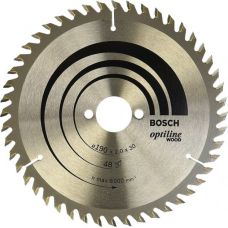 Пиляльний диск по дереву Bosch Optiline Wood 190 мм 48 зубів (2608641186)