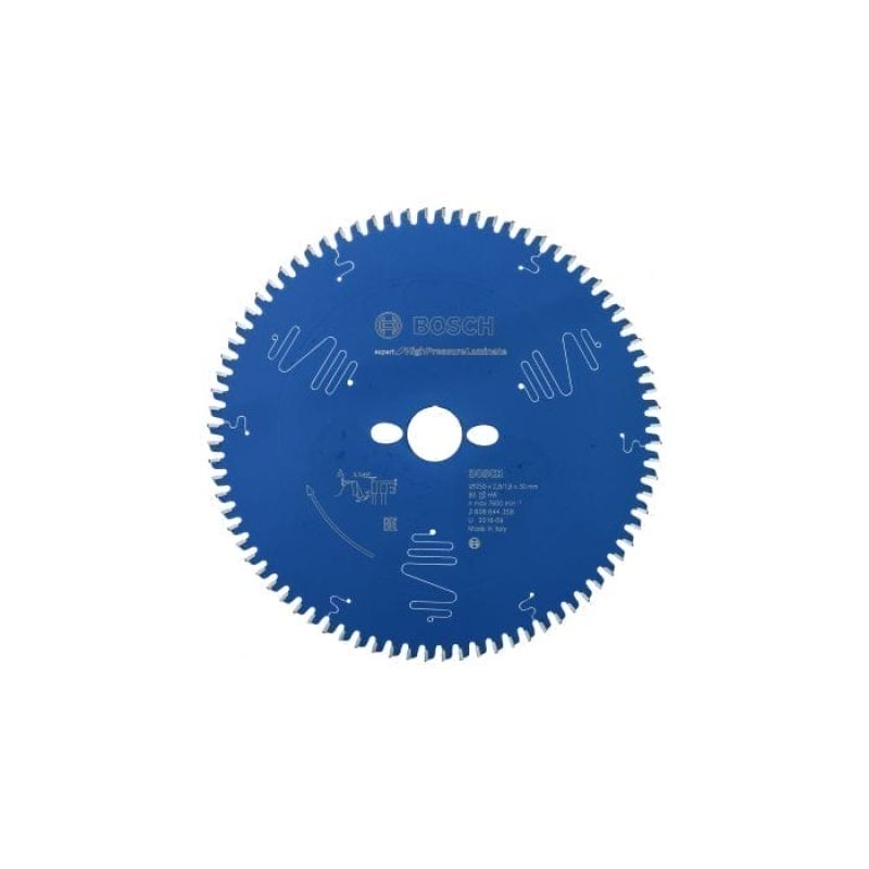 Пиляльний диск Bosch Expert for High Pressure Laminate 250x30x2.8/1.8x80 T (2608644358)