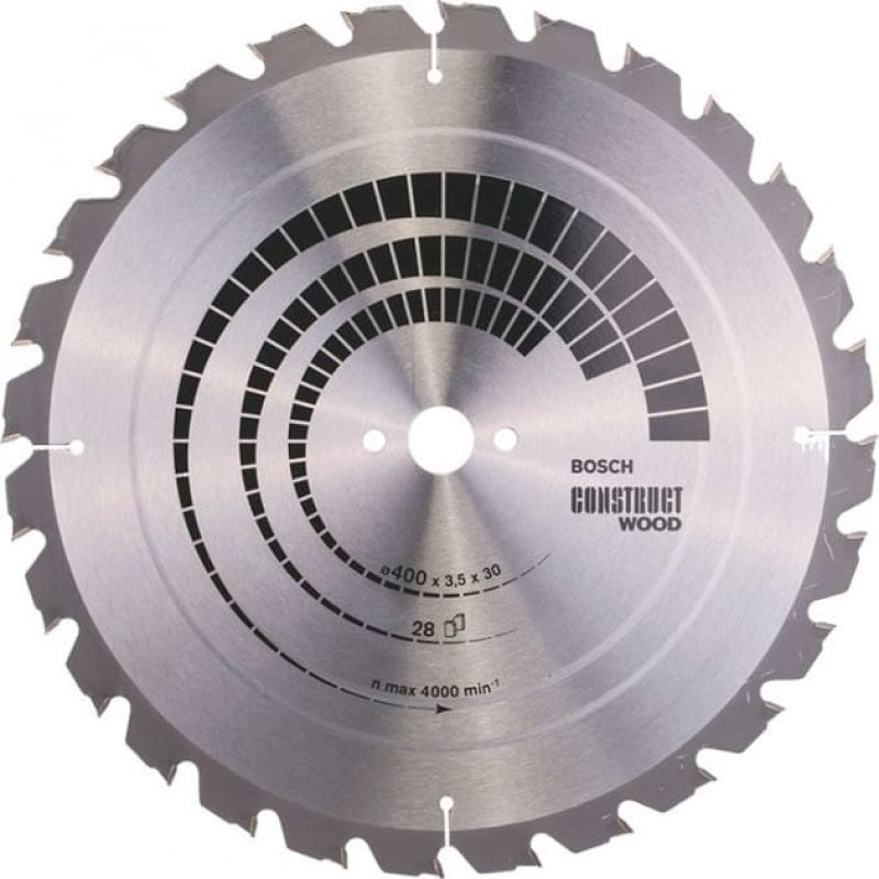 Пильный диск Bosch Construct Wood 400×3,5×30 мм, 28 FWF (2608640693)
