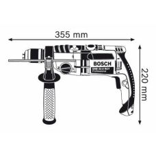 Дрель ударний Bosch GSB 21-2 RCT (швидкозатискний патрон)