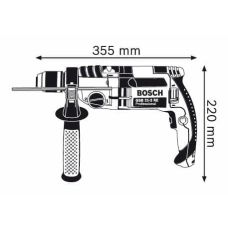 Дрель ударная Bosch GSB 21-2 RE (быстрозажимной патрон)