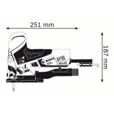 Лобзик электрический Bosch GST 90 E Professional (060158G000)
