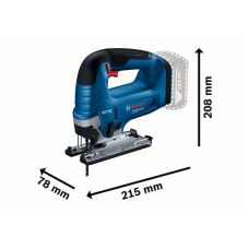 Лобзик акумуляторний Bosch GST 185LI (06015B3021) SOLO (без аку та ЗП)