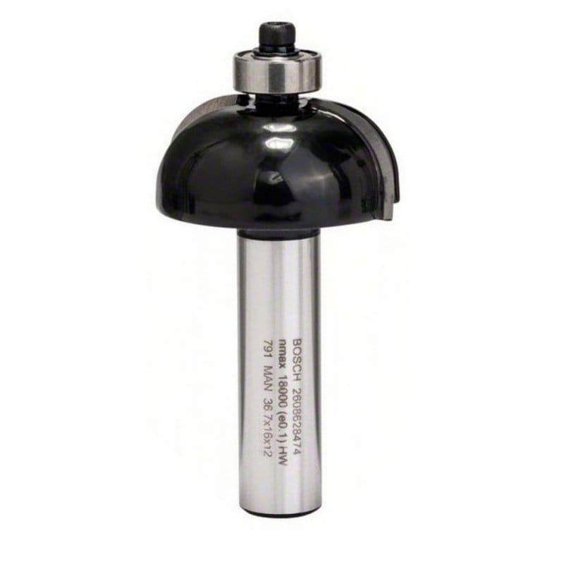 Фреза галтельная Bosch 12 мм, 36,7×16×70 мм, R12 (2608628474)