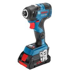Аккумуляторный гайковерт Bosch GDR 18V-200 C + 2×5 Ah + ЗУ GAL 1880 CV + L-BOXX 136 (06019G4201)