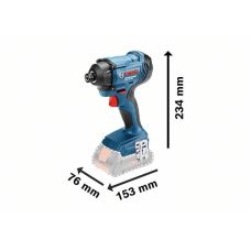 Аккумуляторный ударный гайковерт Bosch GDR 180-Li (06019G5123) 2 аку + зар. устройство