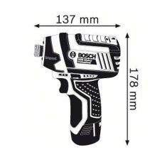 Аккумуляторный ударный гайковерт Bosch Professional GDR 12 V-105 (Без АКБ и ЗУ) (06019A6901)