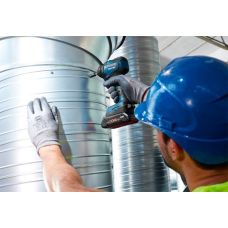 Аккумуляторный гайковерт Bosch GDR 18V-200 C + 2×5 Ah + ЗУ GAL 1880 CV + L-BOXX 136 (06019G4201)