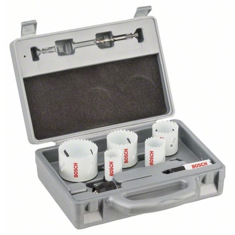 Набор коронок Bosch HSS-Bimetall (22-29-35-44-51-64 мм)