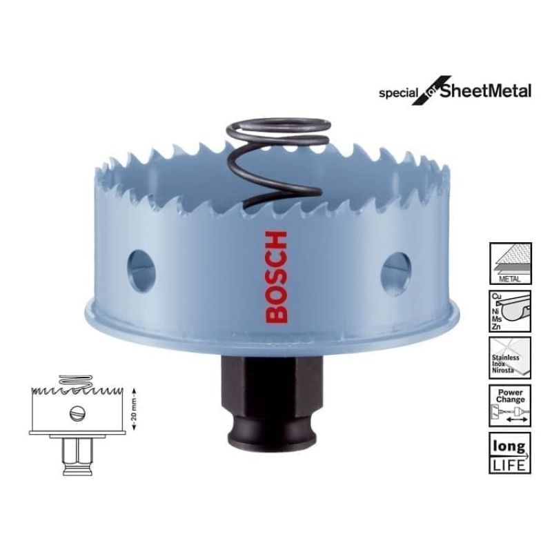 Коронка Bosch Sheet Metal 25мм (2608584784) Коронка Bosch Sheet Metal 25мм (2608584784)