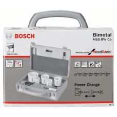 Набір коронок Bosch HSS-Bimetall (22-29-35-44-51-64 мм)