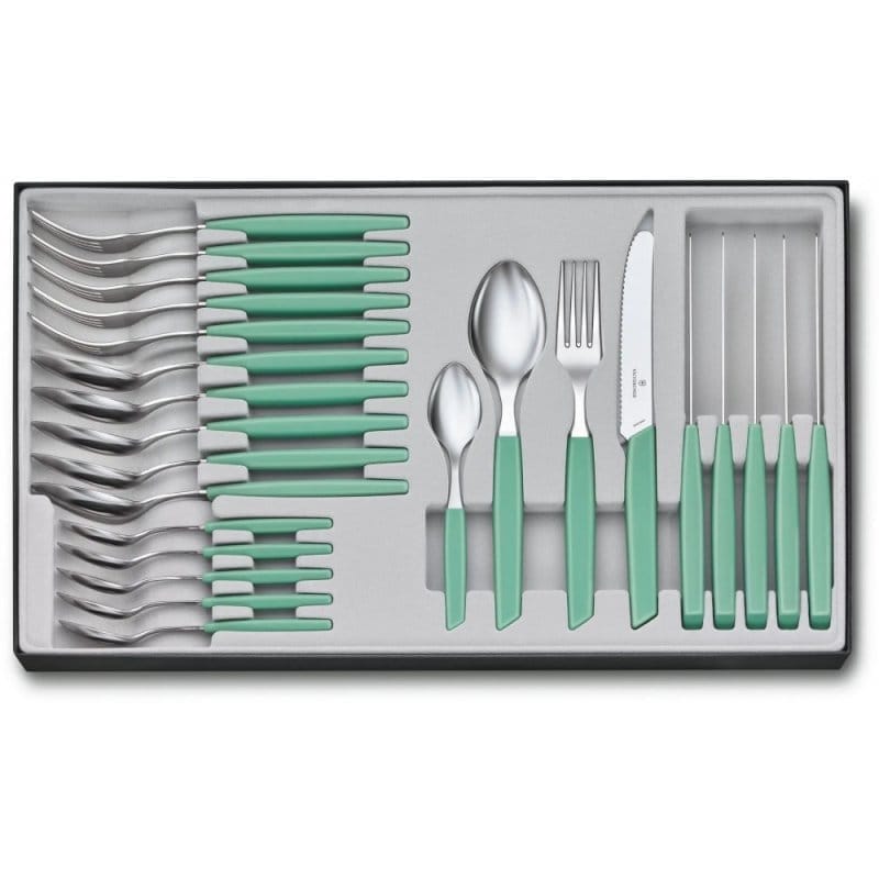 Столовий набір Victorinox Swiss Modern Table Set, 24 предмети (Vx69096.11W41.24)