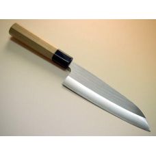 Ніж кухонний Santoku 165 мм лезо, 64HRC, HSS R2 ламінована SUS410, HONMAMON (4582243655668)