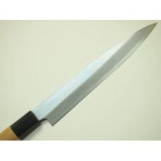 Нож кухонный Sashimi Hocho (Yanagiba) 180 мм лезвие, AOGAMI #2, рукоятка вишня, HONMAMON (4582243657419)