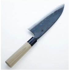 Нож кухонный Deba 165 мм лезвие, Shirogami #1, ручка - магнолия, HONMAMON (4580149741072)