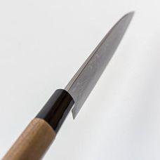 Нож кухонный Hanakumagawa, дамасская сталь, Aogami steel #2 120 мм (4573200702488)