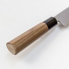 Нож кухонный Hanakumagawa, дамасская сталь, Aogami steel #2 120 мм (4573200702488)