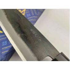 Нож кухонный Santoku MOTOKANE 170 мм. AOGAMI Super 64HRC HONMAMON (4582243655927)