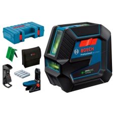 Лазерный нивелир Bosch Professional GCL 2-50 G в чемодан + держатель RM 10 + зажим DK 10 (0601066M02)
