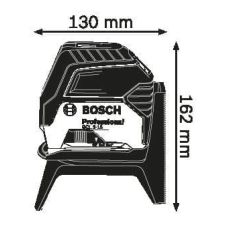 Лінійний лазерний нівелір Bosch GCL 2-15 Professional (0601066E00)