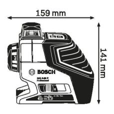 Лінійний лазерний нівелір Bosch (0601063S00) GLL 3-80 Professional