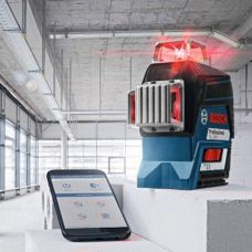 Лінійний лазерний нівелір Bosch GLL 3-80 C + тримач BM 1 + приймач LR 7 + зарядка + L-Boxx (0601063R05)