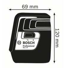 Лазерный нивелир Bosch GLL 3 X Professional (0601063CJ0)