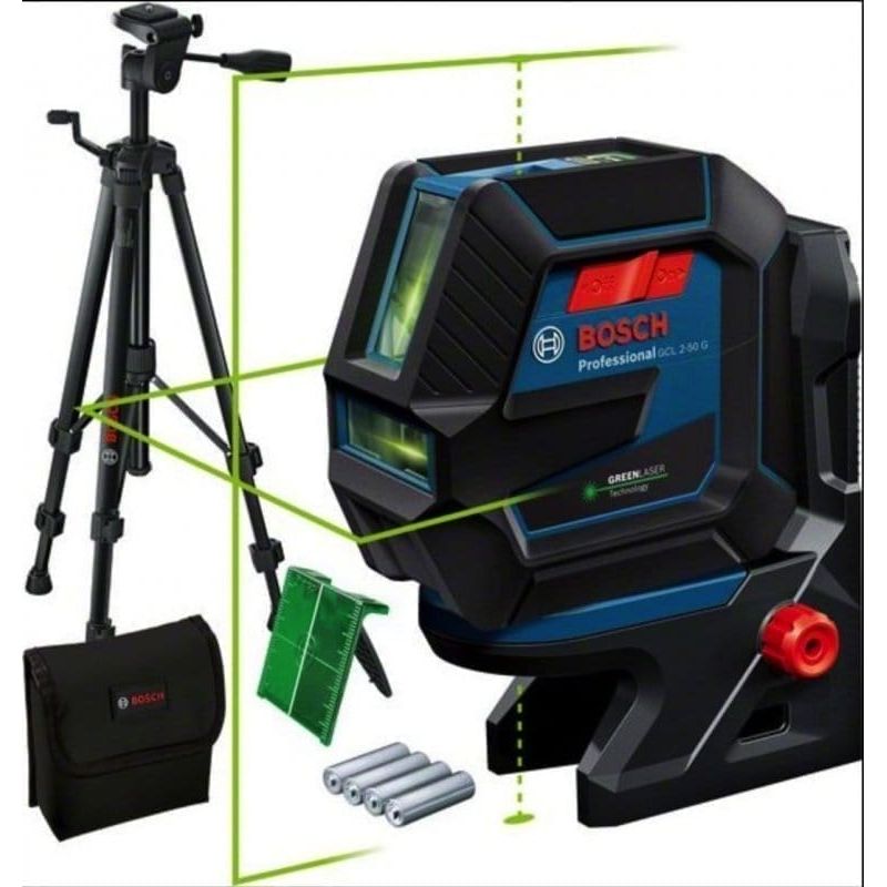 Лазерный нивелир Bosch GCL 2-50 G Professional со штативом BT 150 (0601066M01)