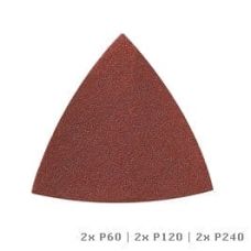 Шліфувальний лист DREMEL® Multi-Max™ для дерева (P60, P120 та P240) (MM70W)