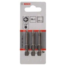 Бить Bosch Extra-Hart (2607001526) PH 1 x 49 мм, 3 шт