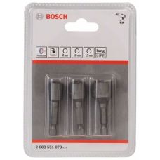 Набір торцевих ключів Bosch (26085510780) 50 мм, 3 шт