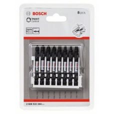 Набор двухсторонних ударных битов Bosch Impact Control 65 мм; 8 шт (2608522344) Набор двухсторонних ударных битов Bosch Impact Control 65 мм; 8 шт (2608522344)