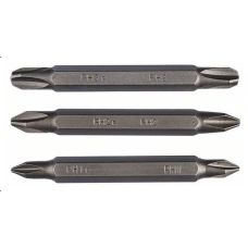 Набор двухсторонних бит Bosch PH/PH, 60 мм, 3 шт (2609255961)