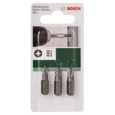 Набор бит Bosch PH1, PH2, PH3, 25 мм (2609255964)