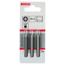 Бить Bosch Extra-Hart (2607001524) PH 3 x 51 мм, 3 шт