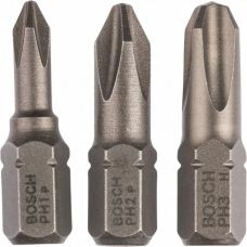 Набор бит Bosch Standard PZ1/2/3 25 мм 3 шт (2609255967)