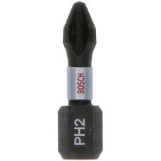 Біта хрестоподібна Bosch Impact Control PH2x25 мм, 10 шт (2607002803)
