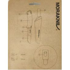 Нож Morakniv Bushcraft Forest Sandvik 12C27 (12356)