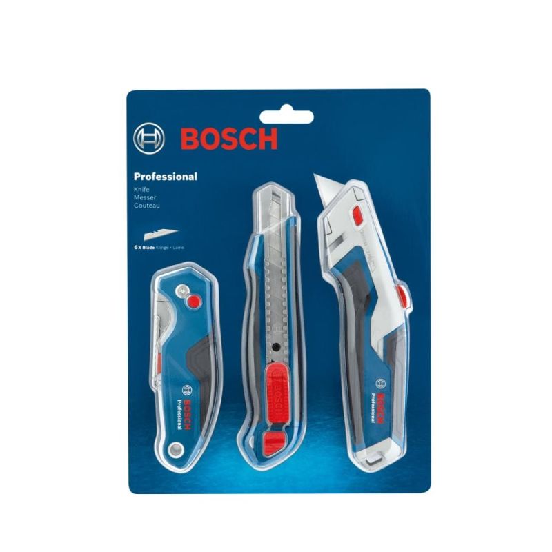 набор ножей, 3 шт. Bosch (1600A027M4)