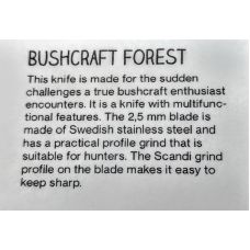 Нож Morakniv Bushcraft Forest Sandvik 12C27 (12356)