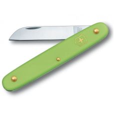 Нож для сада Victorinox Floral Knife, 100мм/1функ/зеленый мат(блистер) (Vx39050.47B1)