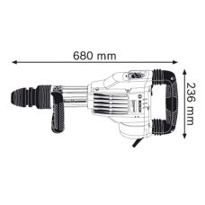 Відбійний молоток Bosch GSH 11 VC Professional