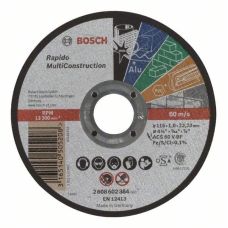 Отрезной круг Bosch (2608602384) Rapido Multi Construction 115 x 1 мм Отрезной круг Bosch (2608602384) Rapido Multi Construction 115 x 1 мм
