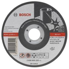 Круг отрезной Bosch 125х1,6 нерж. (2608600220)