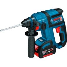 Аккумуляторный перфоратор Bosch GBH 18 V-EC + GAL 1880 CV + 2 x акб GBA 18V 5 Ah + L-boxx (0611904002)